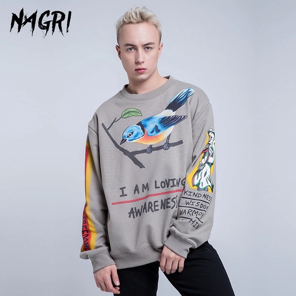 Yeezy Other - Kanye West Yeezy Wes Lang Sweatshirt Size LReplica I am Loving Awareness Unisex